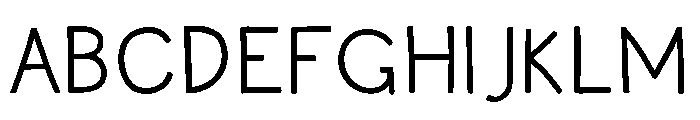Write Sans Lite Regular Font UPPERCASE