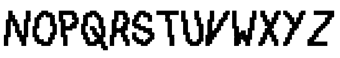 WritePix16 Regular Font UPPERCASE