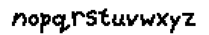 WritePix16 Regular Font LOWERCASE