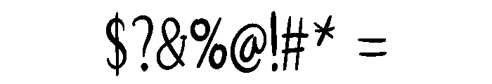 Writing Signature Font OTHER CHARS