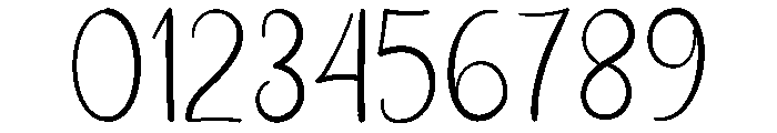Writing Signature2 Font OTHER CHARS