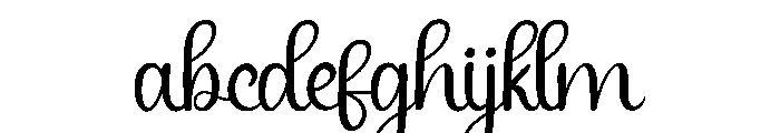 Writing Signature FONT