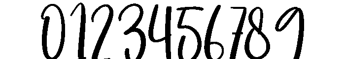 Writing1 Font OTHER CHARS