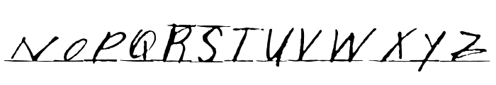 Writtenhouse Font UPPERCASE