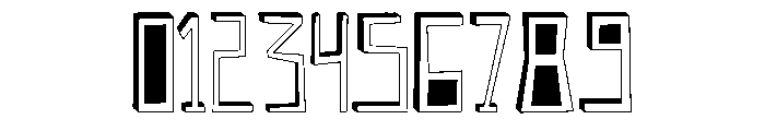 Wrong Perspective Font OTHER CHARS