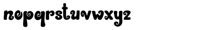 WR Magic Swirl Font LOWERCASE