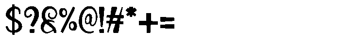 WR Minty Twist Font OTHER CHARS