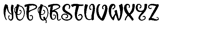 WR Minty Twist Font LOWERCASE