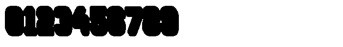 WR Retro Ethos Extrude Font OTHER CHARS