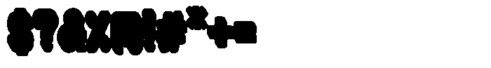 WR Retro Ethos Extrude Font OTHER CHARS