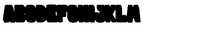WR Retro Ethos Extrude FONT