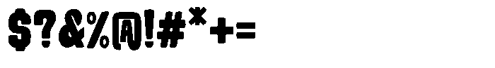 WR Retro Ethos Regular Font OTHER CHARS