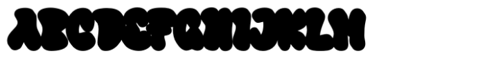 WR Wave Kind Extrude Font UPPERCASE