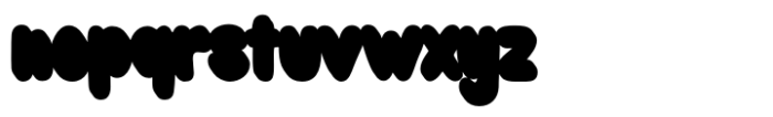 WR Wave Kind Extrude Font LOWERCASE