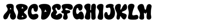 WR Wave Kind Regular Font UPPERCASE