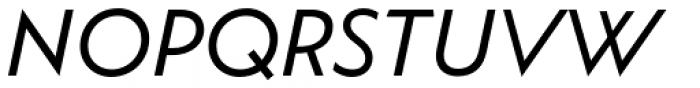 Wright Deco Regular Italic Font UPPERCASE