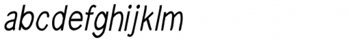 Write Cond DemiBold Italic Font LOWERCASE