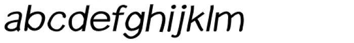 Write Expd DemiBold Italic Font LOWERCASE