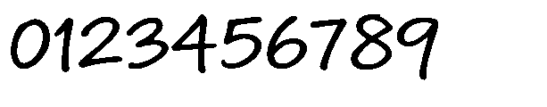 Write Mood Regular Font OTHER CHARS