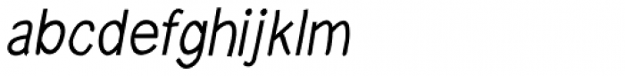 Write SemiCond DemiBold Italic Font LOWERCASE