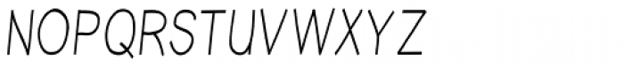 Write XCond Italic Font UPPERCASE