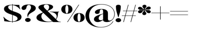 Writers Mark Display Black Expanded Font OTHER CHARS