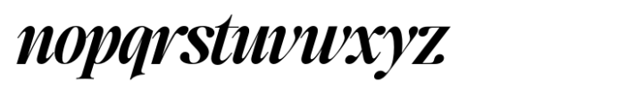 Writers Mark Display Bold Italic Font LOWERCASE