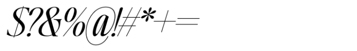 Writers Mark Display Light Italic Font OTHER CHARS