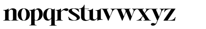 Writers Mark Display Semi Bold Expanded Font LOWERCASE