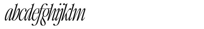 Writers Mark Display Thin Italic FONT
