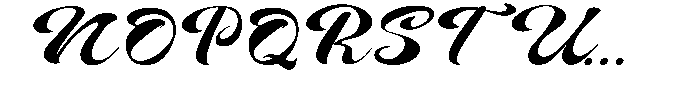 Written Capture Font UPPERCASE