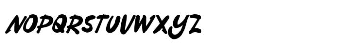 Wrivax Font LOWERCASE
