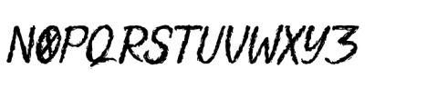 Wrong Mansion Regular Font LOWERCASE