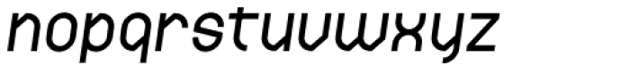 Wrongo 4F Bold Italic Font LOWERCASE
