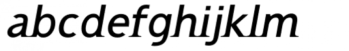 Wrongway Light Oblique Font LOWERCASE