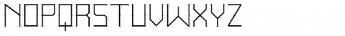 Wrought Thin Font LOWERCASE