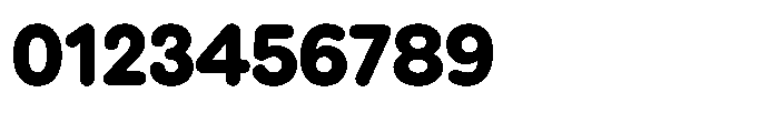 Wround Bold Font OTHER CHARS