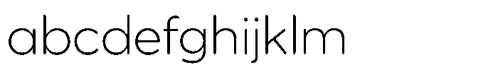 Wround ExtraLight FONT
