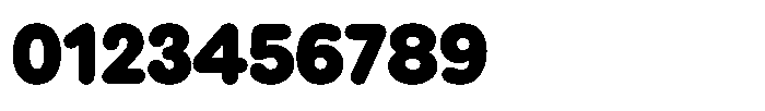 Wround Heavy Font OTHER CHARS