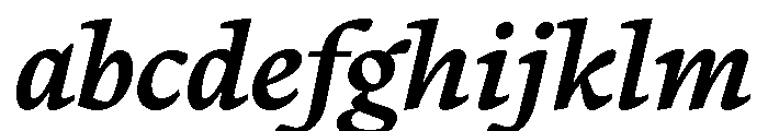 Writer Semibold Italic FONT