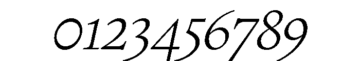 Writer UltraLight Italic Font OTHER CHARS