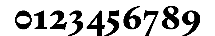 Writer Variable Regular 10 Font OTHER CHARS
