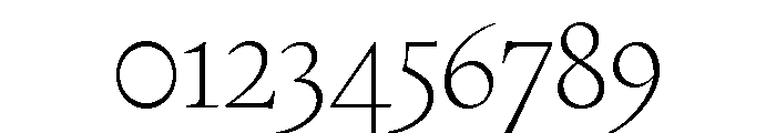 Writer Variable Regular 11 Font OTHER CHARS