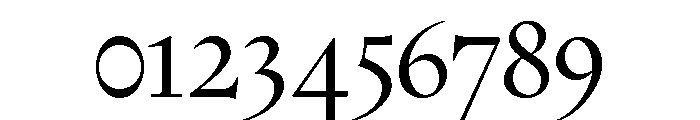 Writer Variable Regular 14 Font OTHER CHARS