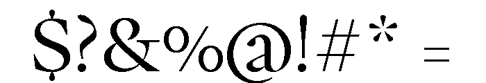 Writer Variable Regular 15 Font OTHER CHARS
