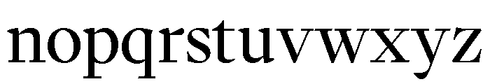 Writer Variable Regular 15 Font LOWERCASE