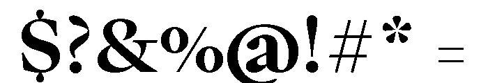 Writer Variable Regular 19 Font OTHER CHARS