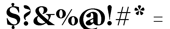 Writer Variable Regular 20 Font OTHER CHARS