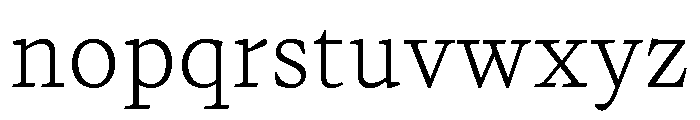 Writer Variable Regular 2 Font LOWERCASE