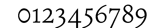 Writer Variable Regular 3 Font OTHER CHARS